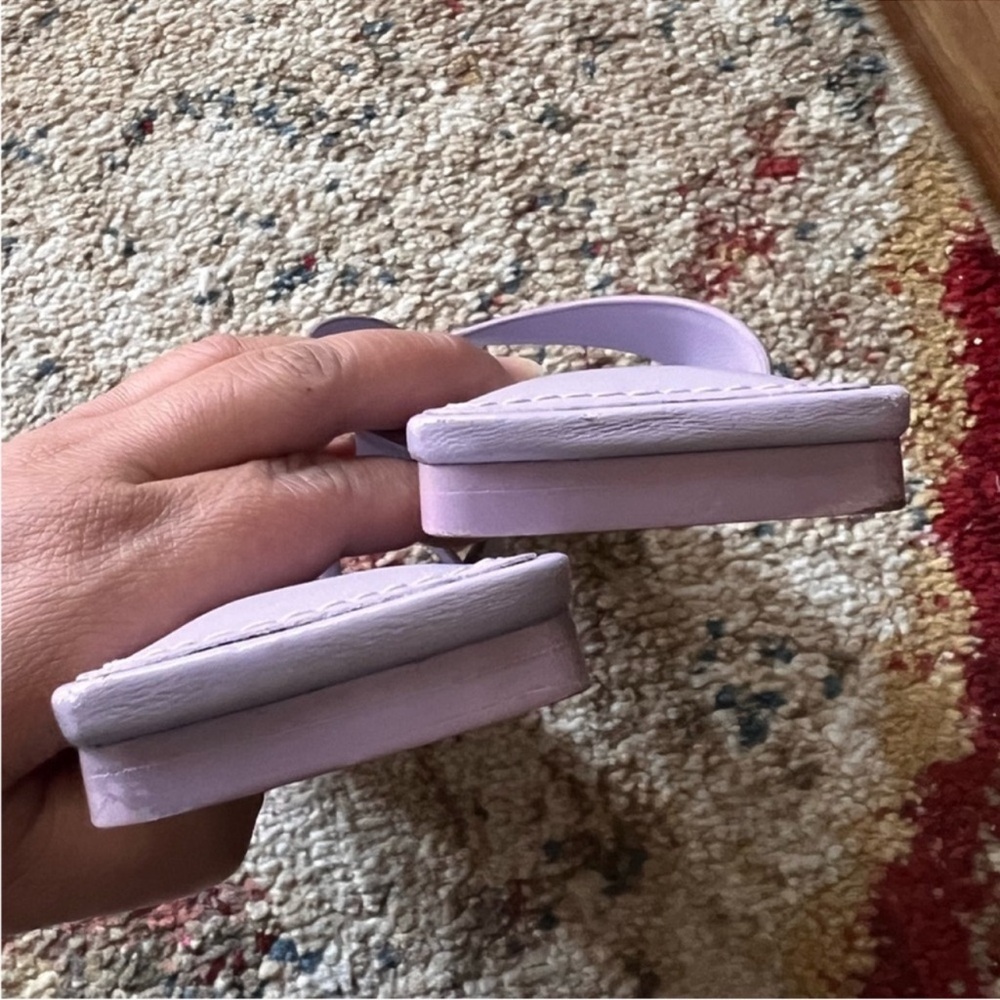 Jonathan Simkhai The Shae Sandal in Lupine in a one-toe thong design. 
Size 7 - Picture 8 of 15